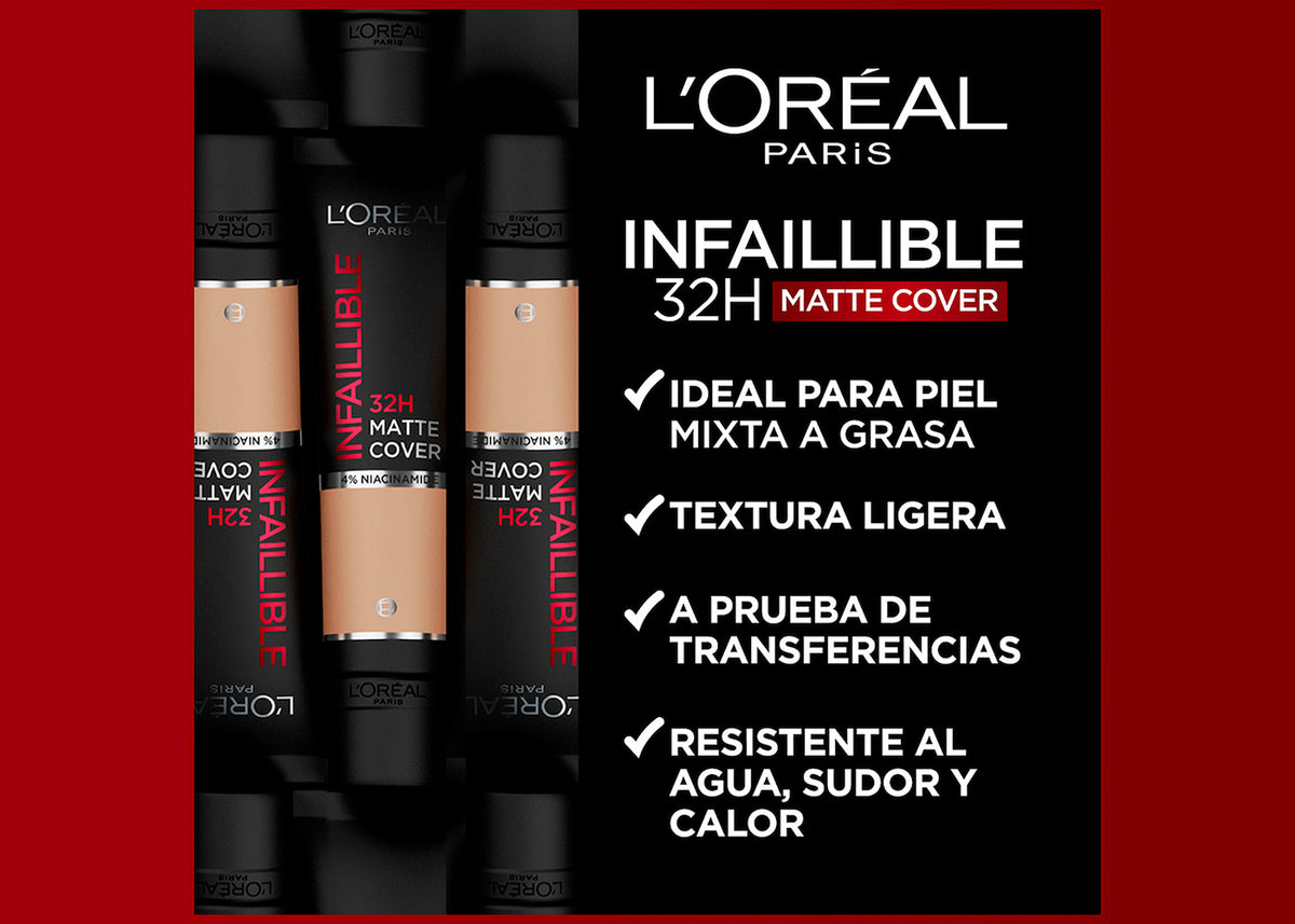 INFALLIBLE 32H BASE D/MAQUILLAJE 155 COOL