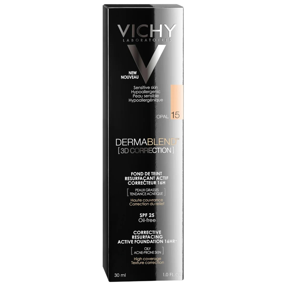 VICHY BASE DE MAQUILLAJE DERMABLEND 3D TONO 15 OPAL