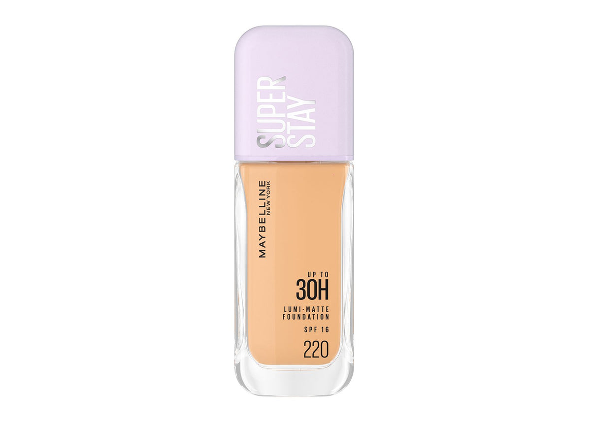 Base de maquillaje Superstay Lumi Matte 220 de MAYBELLINE NY