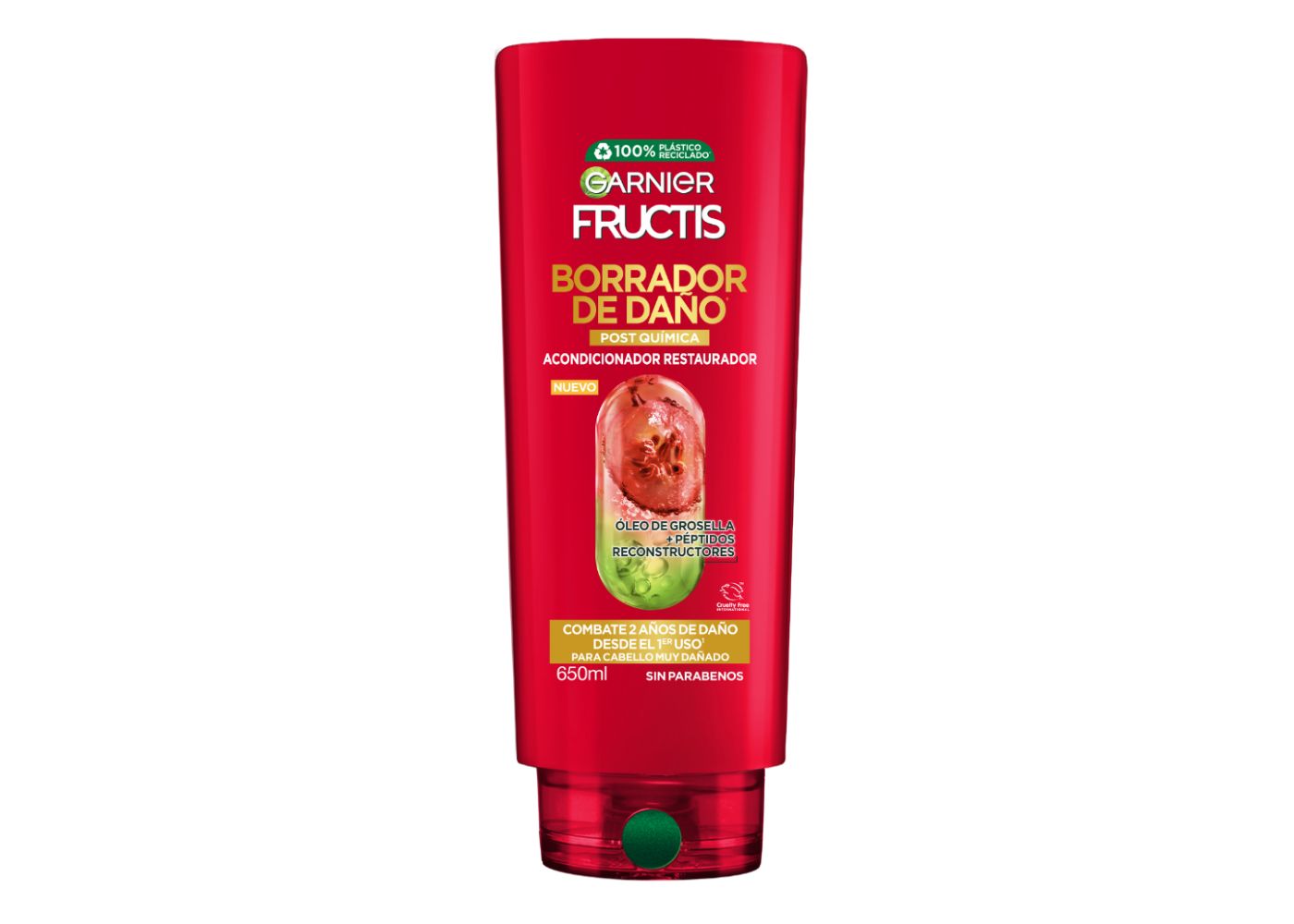 Acondicionador Fructis Borrador de Daño Post QuÃÂÂmica 650ml