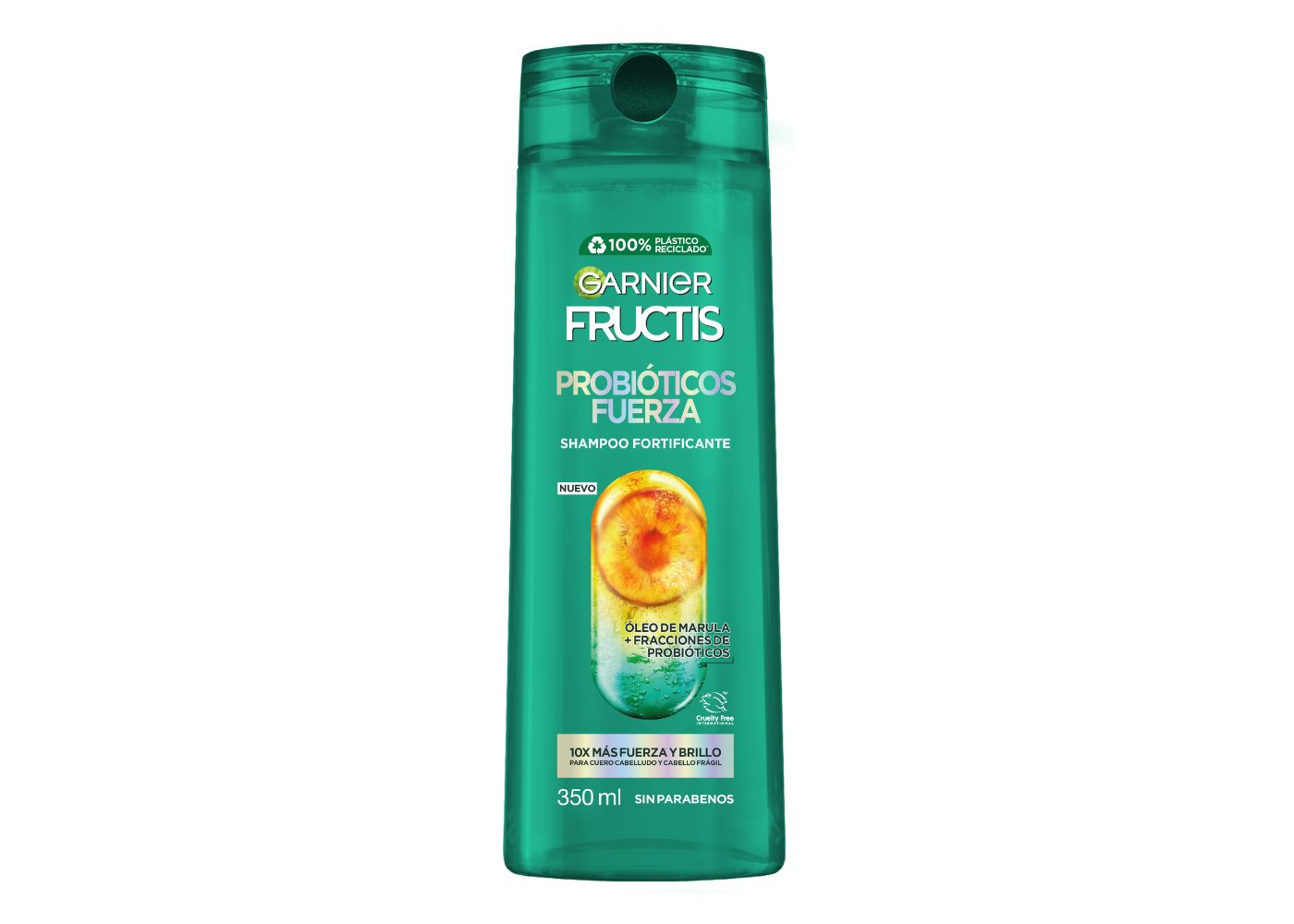 Shampoo Fructis Probioticos Fuerza 350ml