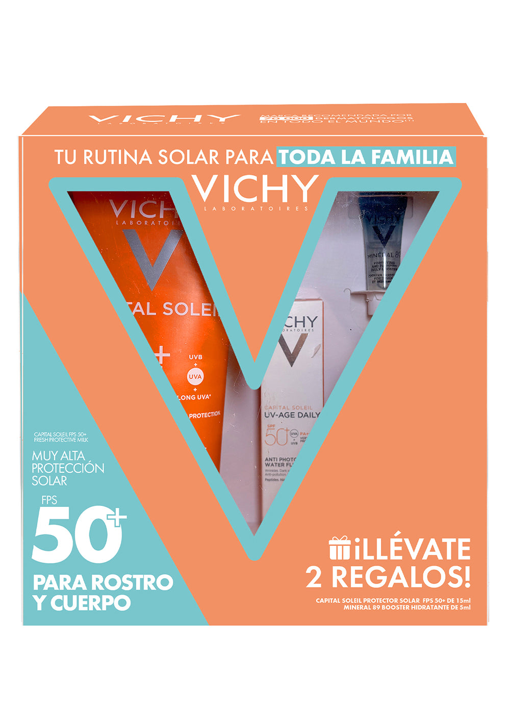 VICHY KIT VERANO CAPITAL SOLEIL FAMILY