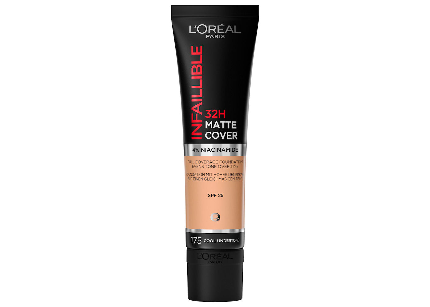 Base de Maquillaje LÃ­quida Lâ€™OrÃ©al Infallible 32H Matte Cover 175