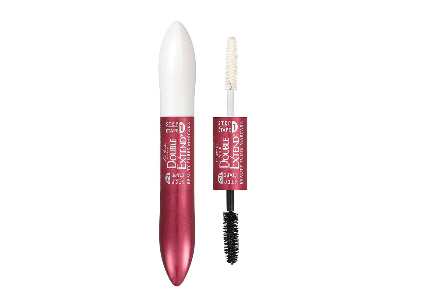 Mascara para PestaÃ±as L'OrÃ©al Double Extension Beauty Tubes Negro 12ml