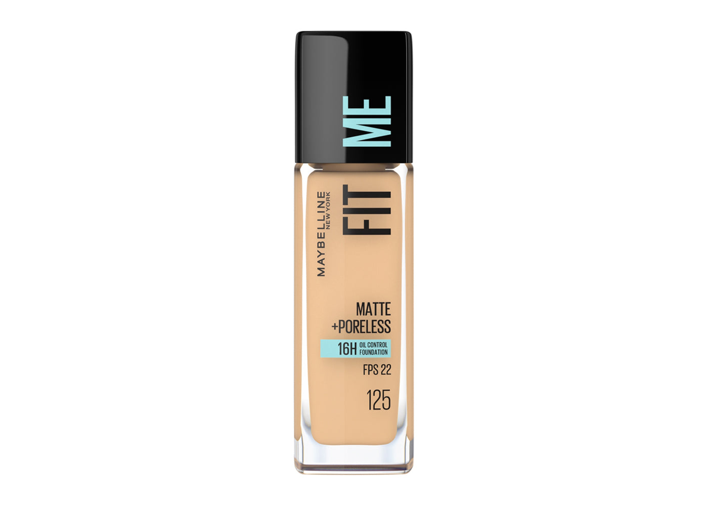 FIT ME MATTE+PORE FDN 125NUDE B