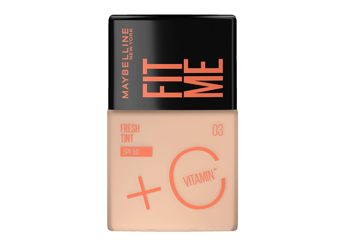 Base de maquillaje Fit Me Fresh Tint, 03 MAYBELLINE NY