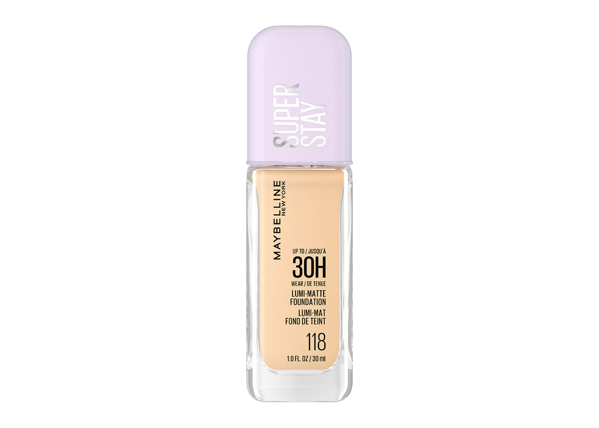 Base de maquillaje Superstay Lumi Matte 118 de MAYBELLINE NY