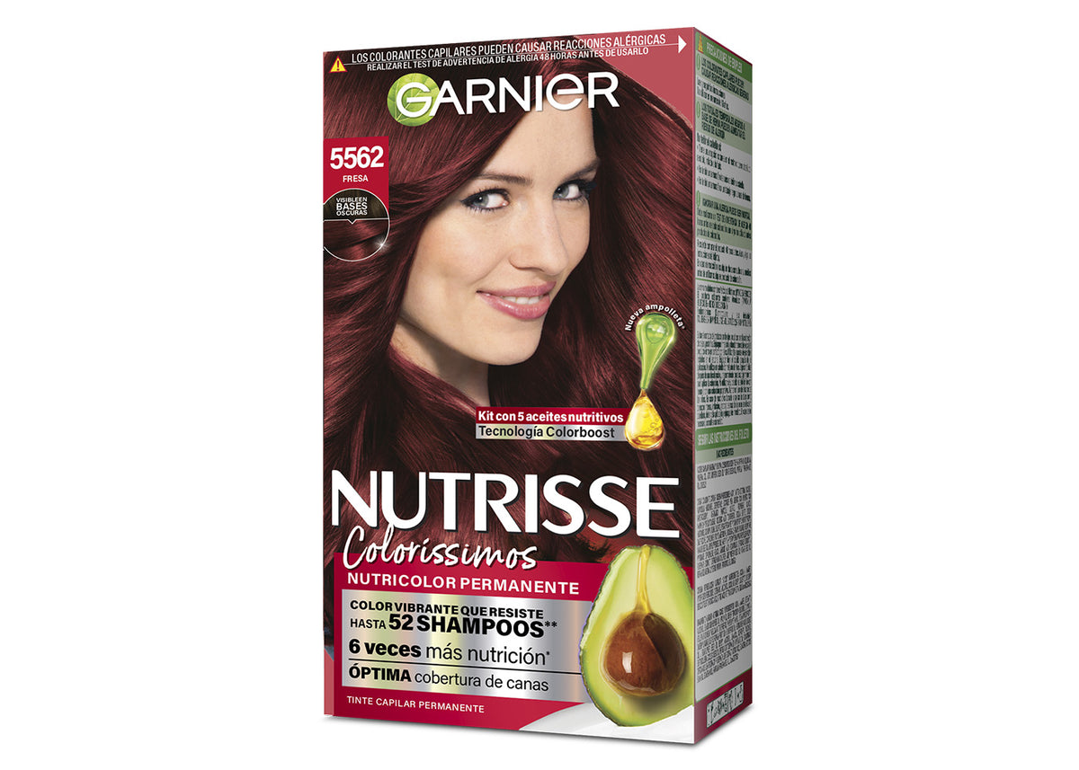 Tinte 5562 Rojo Fresa Nutrisse Colorisimos