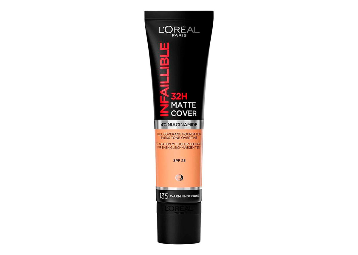LÃ‚Â´OrÃƒÂ©al Paris Base de maquillaje Infallible Pro Matte  135 Vainilla 30ml