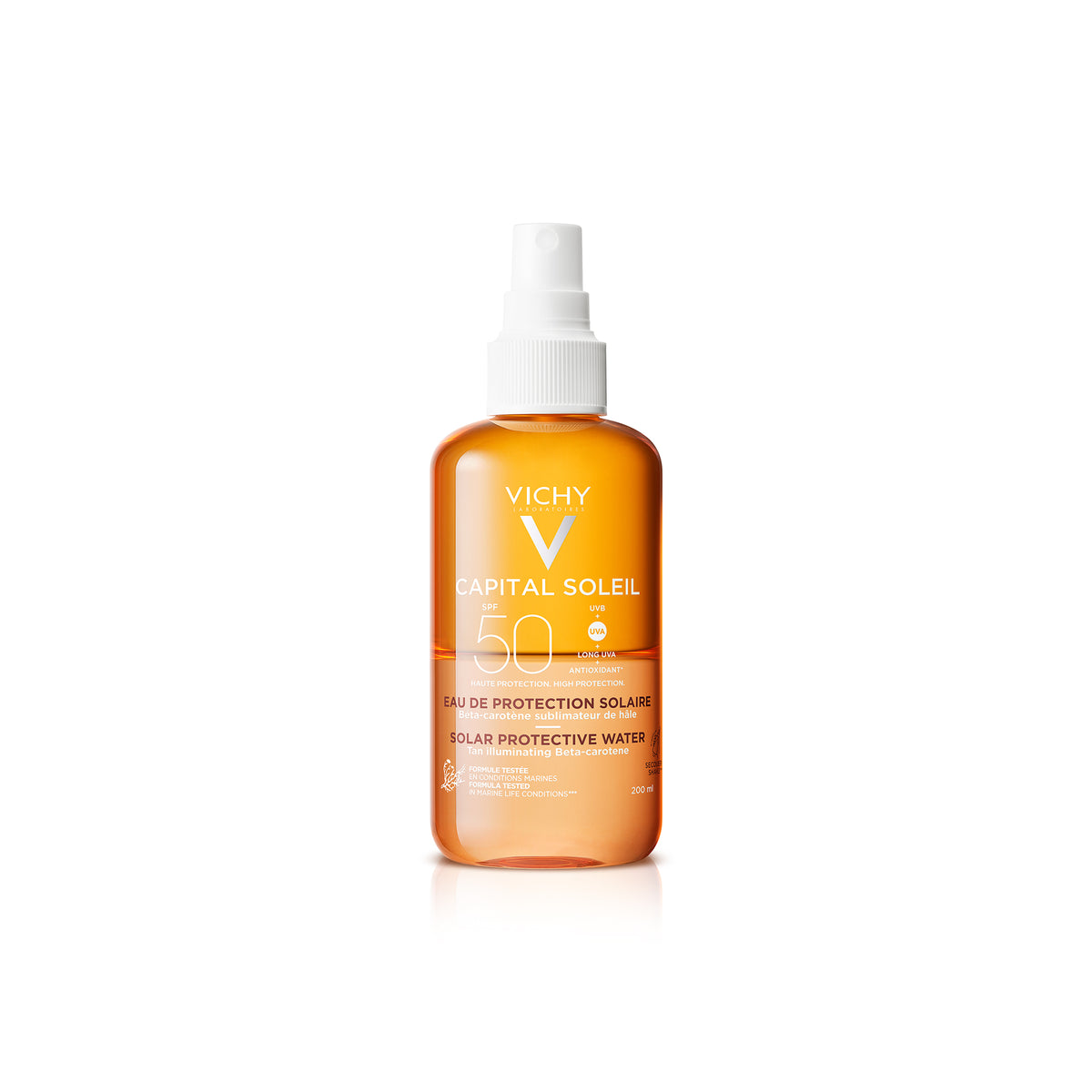 Vichy Capital Soleil Agua Solar Bronceadora FPS 50 200 ml